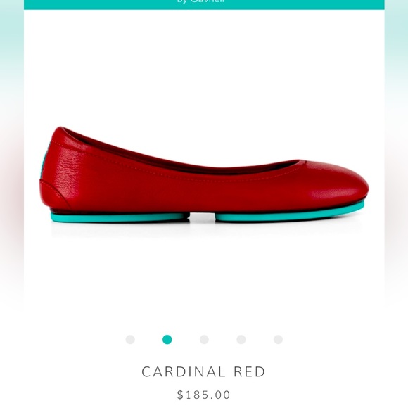 Tieks by Gavrieli in Cardinal Red - Picture 9 of 10